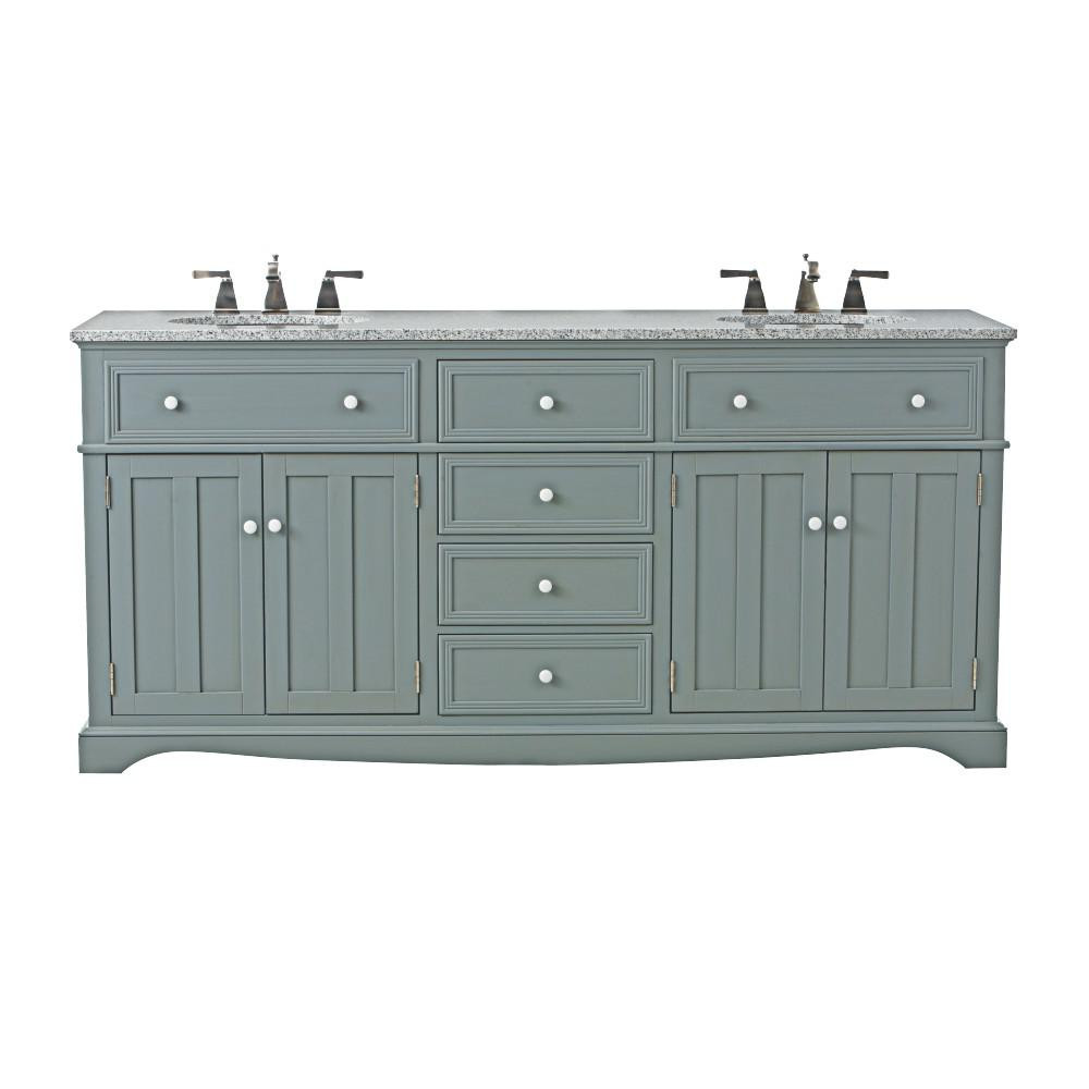 Home Depot Bathroom Vanity Clearance
 Home Decorators Collection Fremont 72 in W x 22 in D