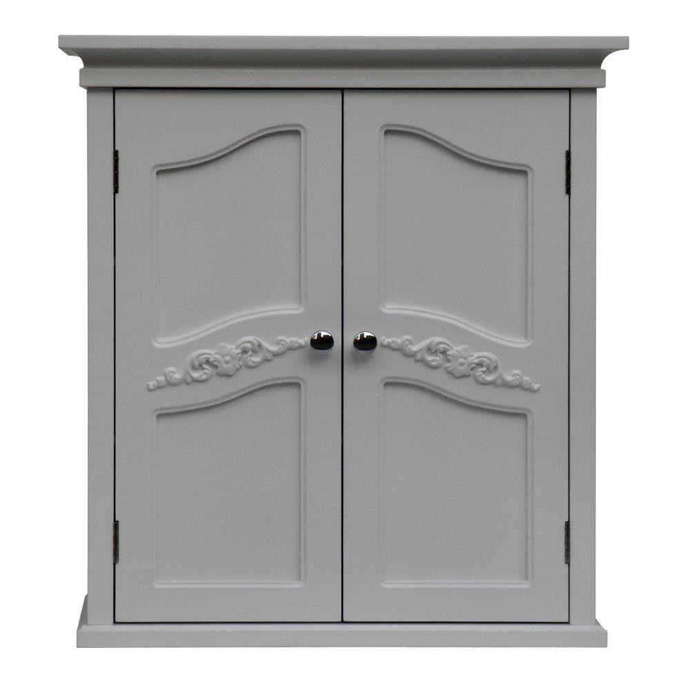 Home Depot Bathroom Wall Cabinets
 Elegant Home Fashions Venice 22 in W x 24 in H x 8 in D