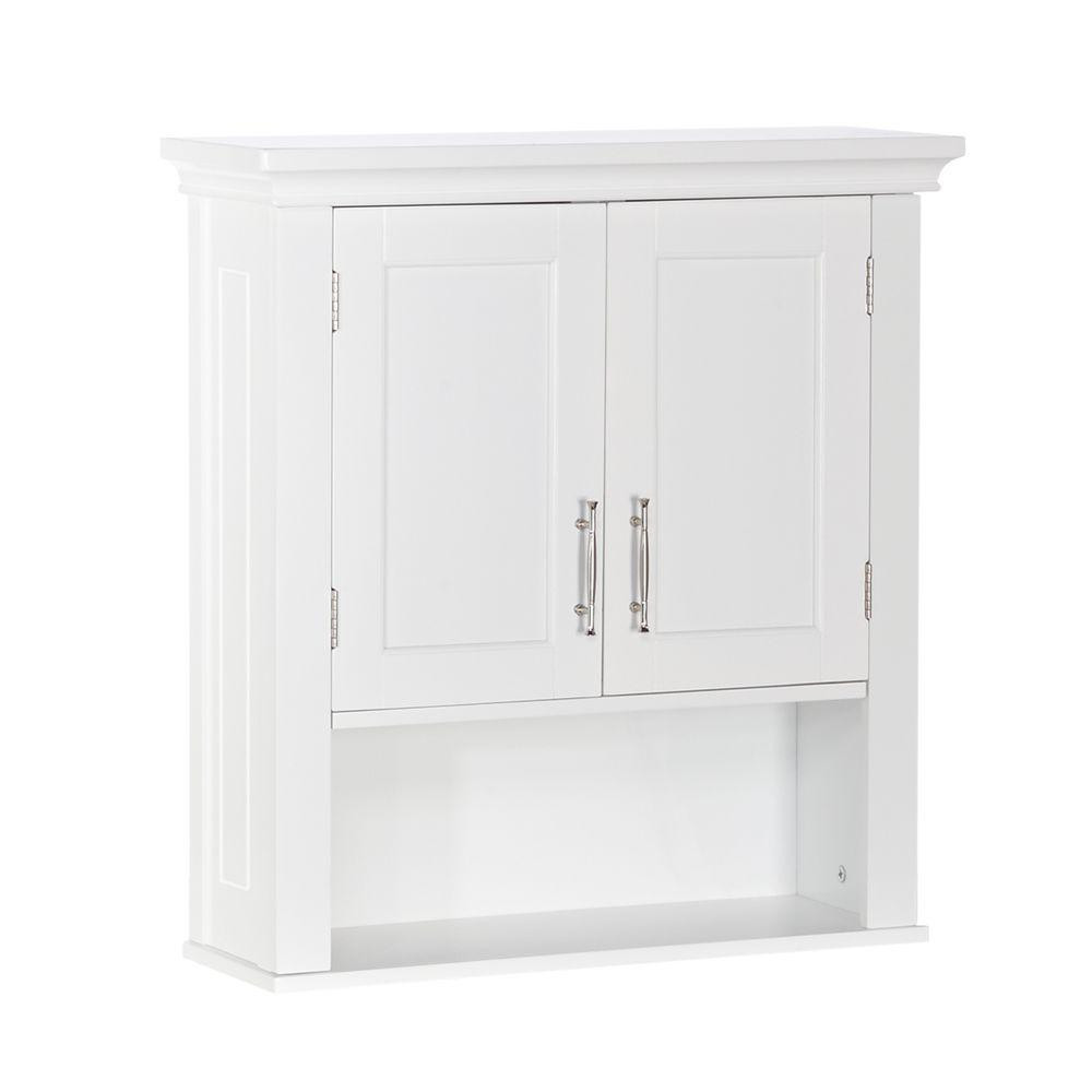Home Depot Bathroom Wall Cabinets
 RiverRidge Home Somerset 22 1 2 in W x 24 1 2 in H x 7 7