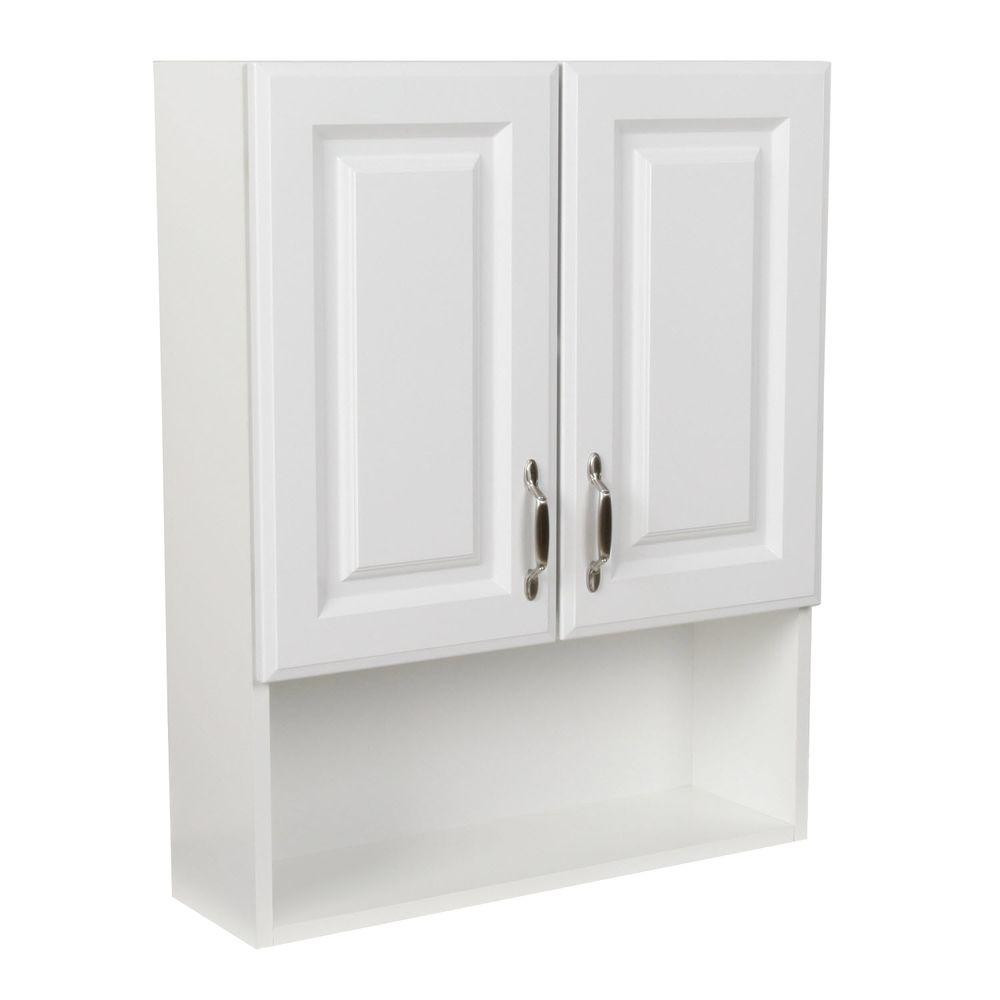 Home Depot Bathroom Wall Cabinets
 St Paul Arkansas 24 in W x 30 in H Over the Toilet