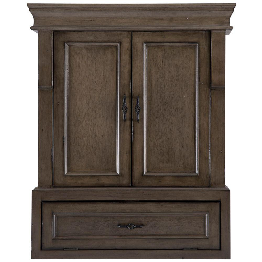 Home Depot Bathroom Wall Cabinets
 Home Decorators Collection Naples 26 3 4 in W Bathroom