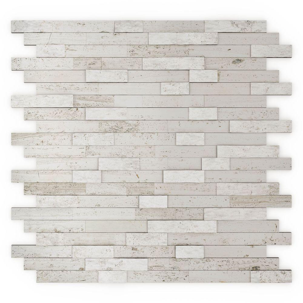 Home Depot Kitchen Wall Tile
 Inoxia SpeedTiles Himalayan 11 75 in x 11 6 in Stone