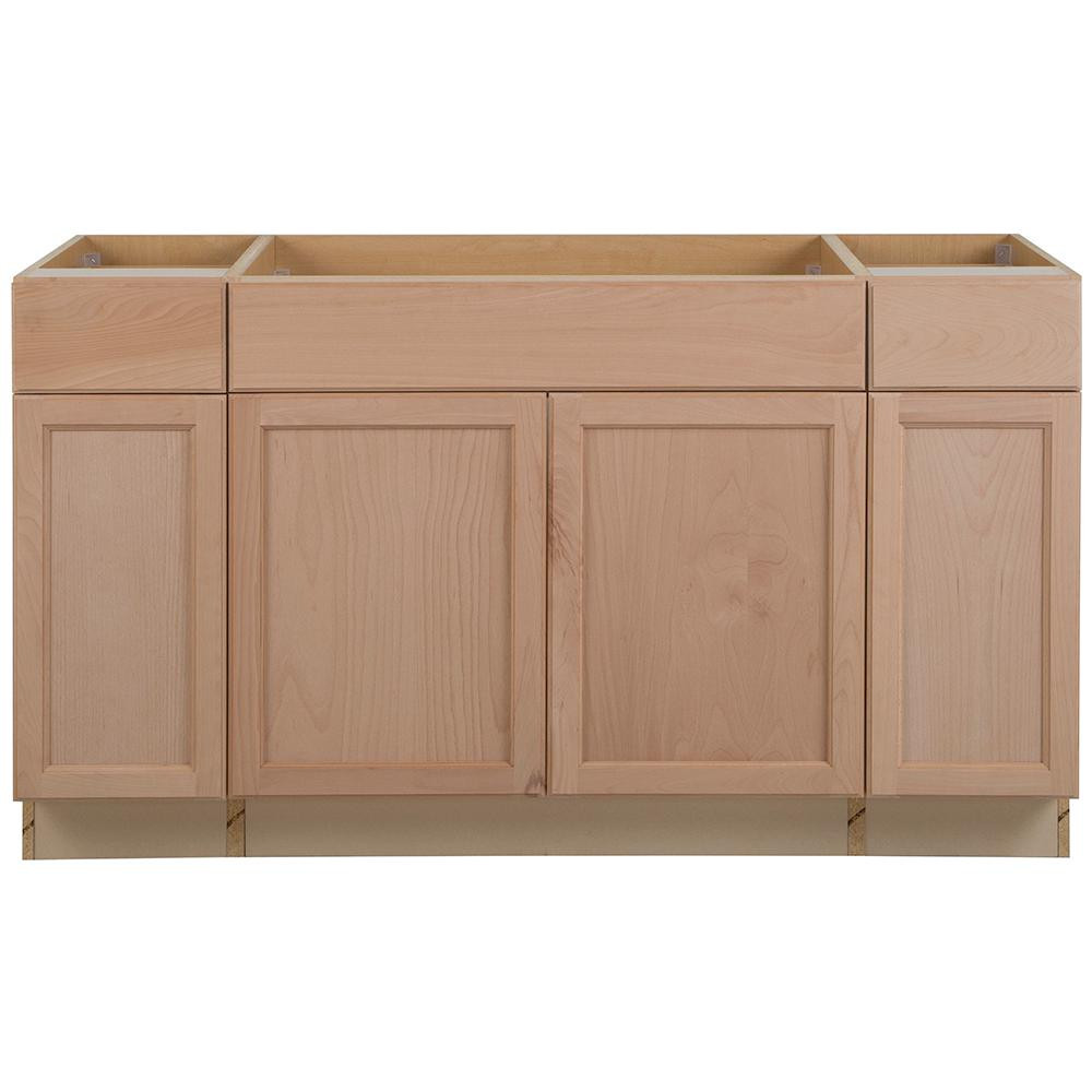 Home Depot Unfinished Kitchen Cabinets
 Assembled 60x34 5x24 in Easthaven Sink Base Cabinet with