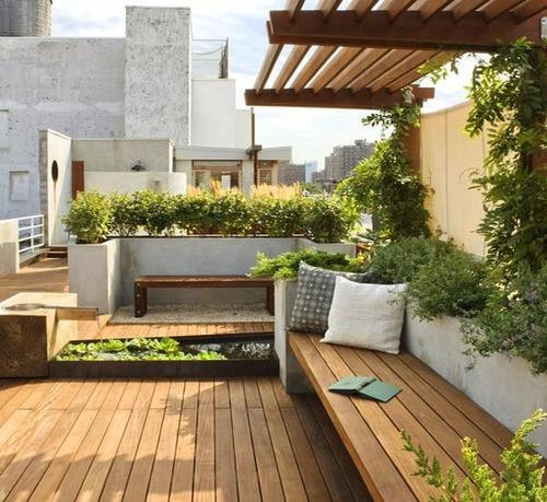 Home Terrace Landscape Terrace Garden Modern Roof Terrace Designing Home