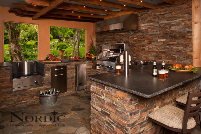 Houzz Outdoor Kitchen
 Outdoor Kitchen Traditional Patio new orleans by