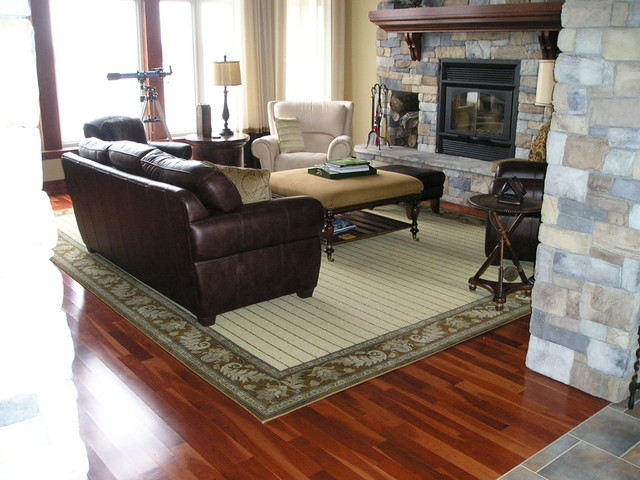 Houzz Rugs Living Room
 Wool Area rug Contemporary Living Room Ottawa by