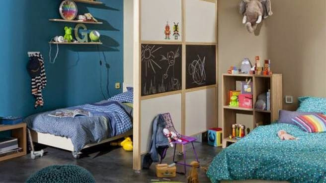 How to Divide A Shared Kids&amp;#039; Room Best Of Kids Bedroom Ideas for Two Kids Dividing by A Board