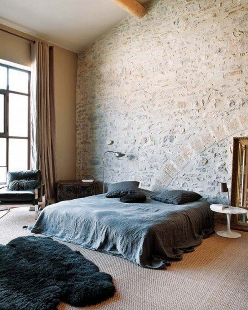 Ideas For Bedroom Wall
 Bedroom Brick Wall Design Ideas