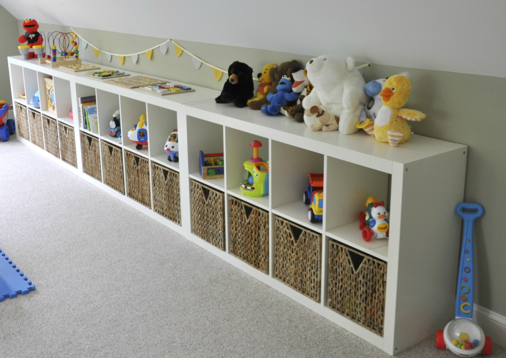 Ikea Childrens Storage
 Ikea Expedit Playroom Storage
