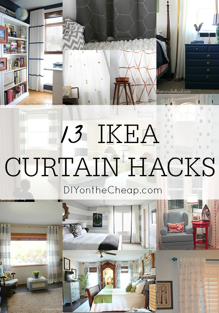 Ikea Kitchen Curtains
 13 DIY IKEA Curtain Hacks Window Coverings on a Bud