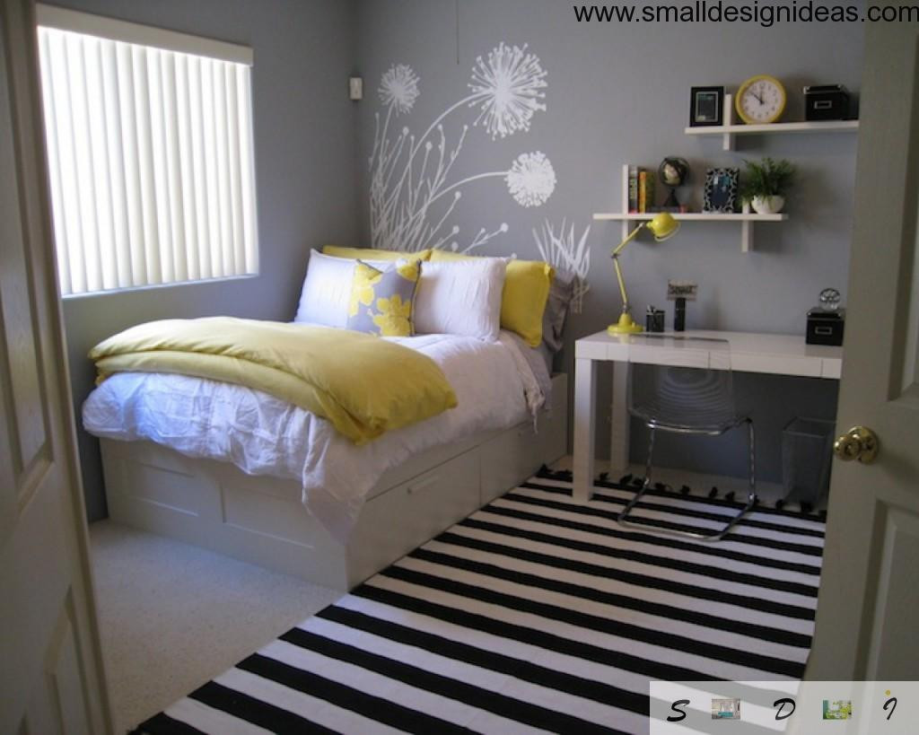 Ikea Small Bedroom
 Small Design Ideas for Small Bedroom