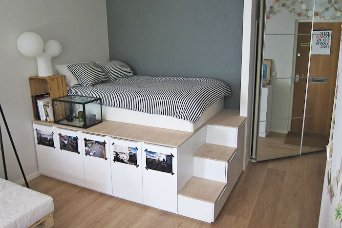 Ikea Small Bedroom
 21 Best IKEA Storage Hacks for Small Bedrooms