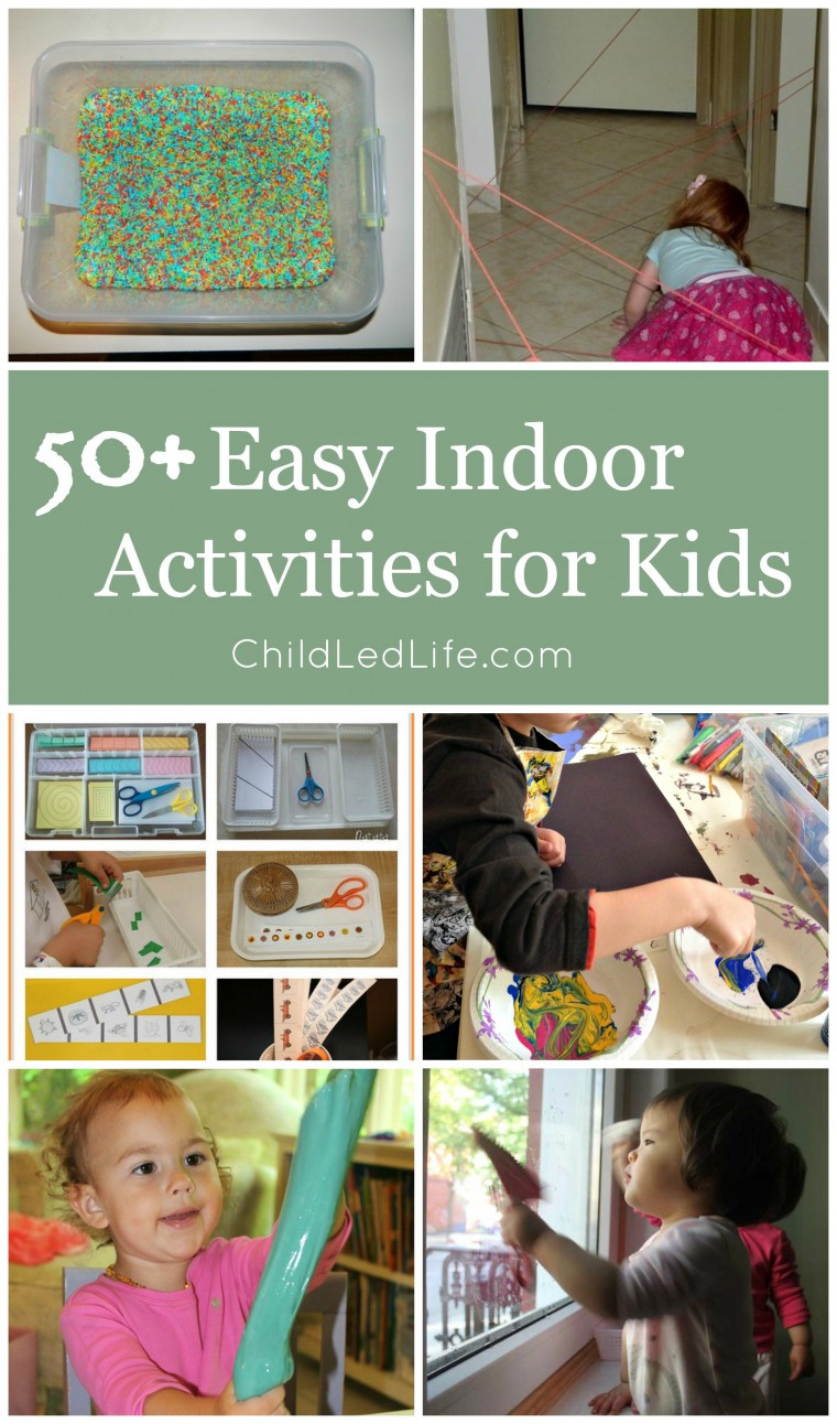Indoor Exercises For Kids
 50 Easy Indoor Activities for Kids