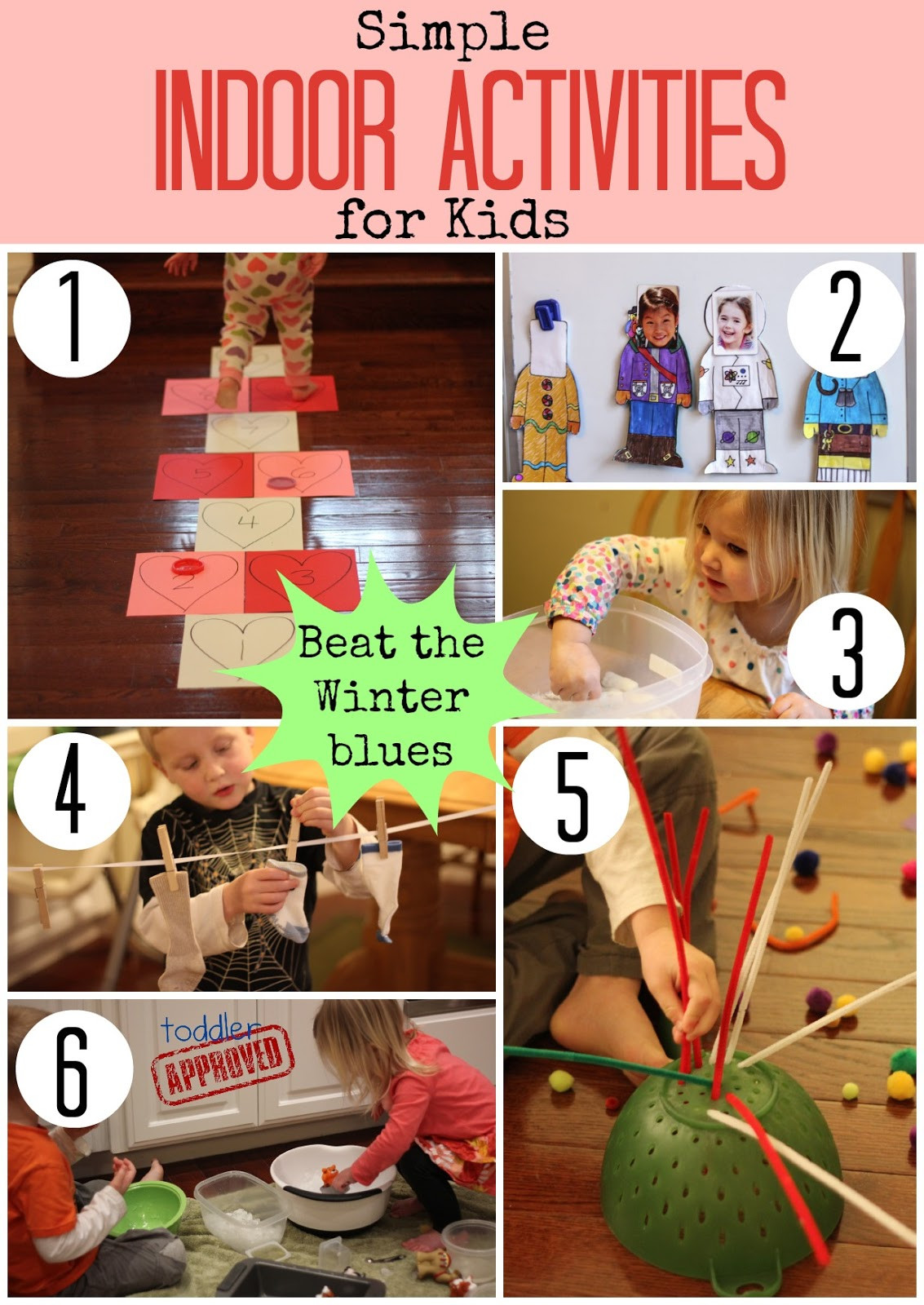 Indoor Exercises For Kids
 Toddler Approved Simple Indoor Activities for Kids