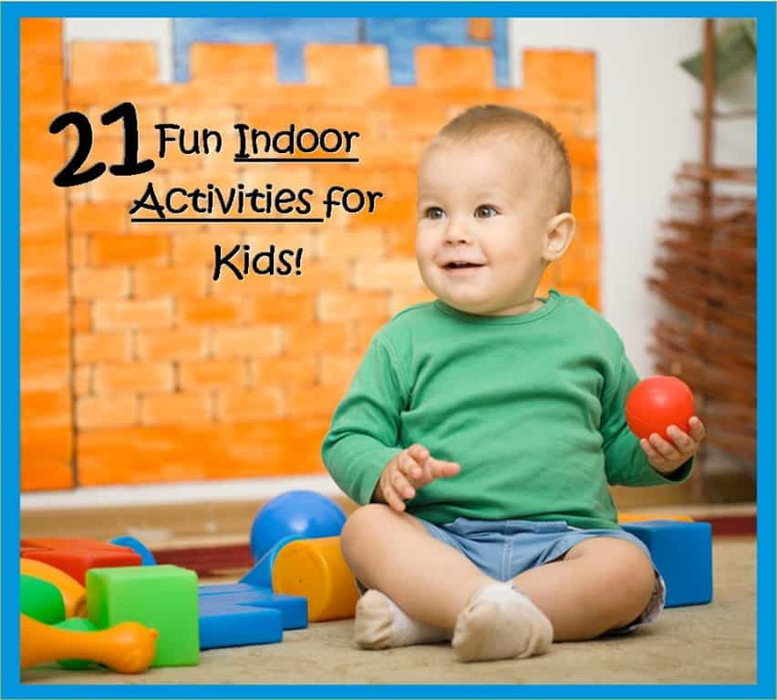 Indoor Exercises For Kids
 21 Fun Indoor Activities for Kids – 3 Boys and a Dog