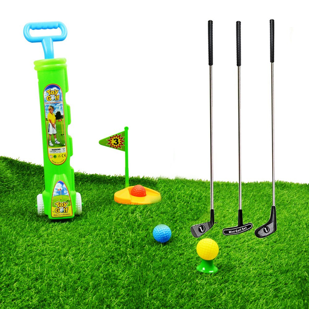 Indoor Golf For Kids
 Plastic Clubs Golf Play Set Toy Indoor Outdoor Sport Game
