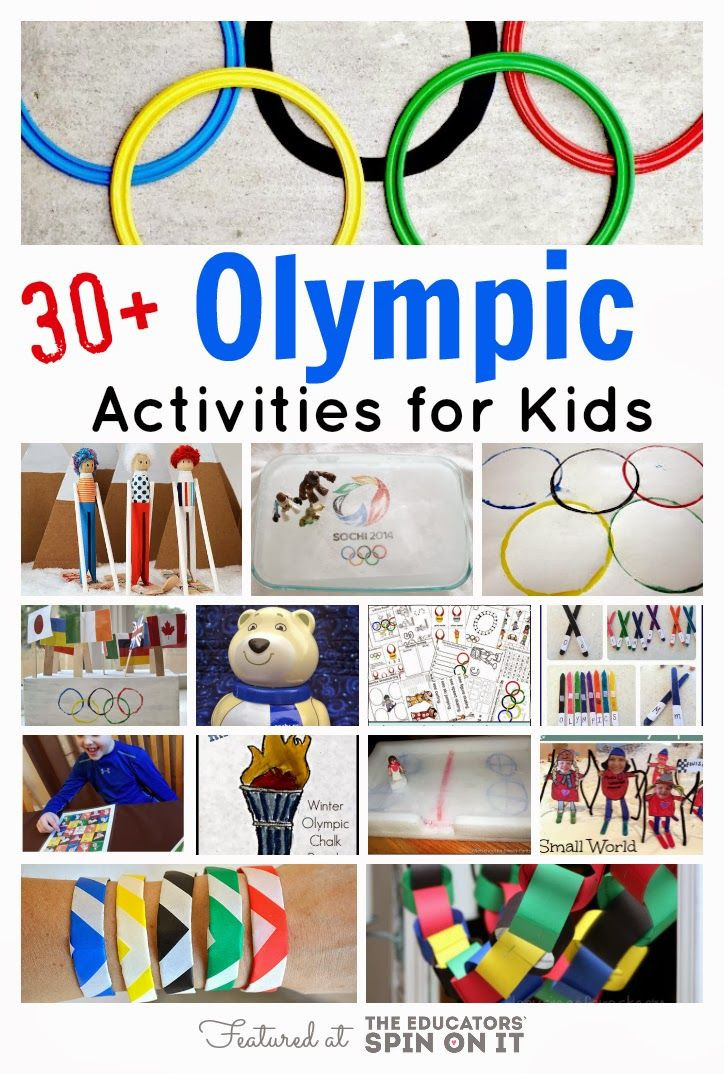 Indoor Olympics Games For Kids
 30 Winter Olympic Activities for Kids