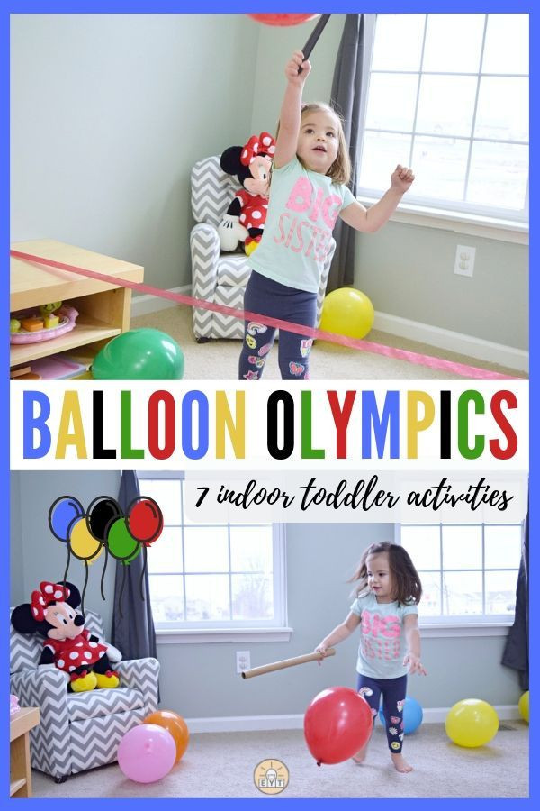 Indoor Olympics Games For Kids
 Balloon Olympics 7 Sports Kids Can Play with Balloons
