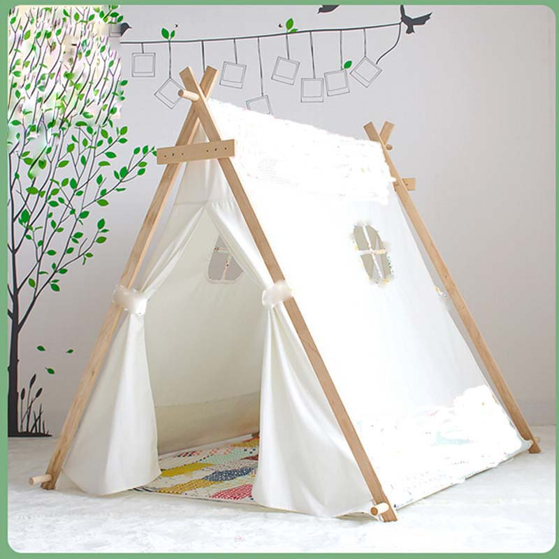 Indoor Play Tent For Kids
 Aliexpress Buy Lovely kid play tent white fabric