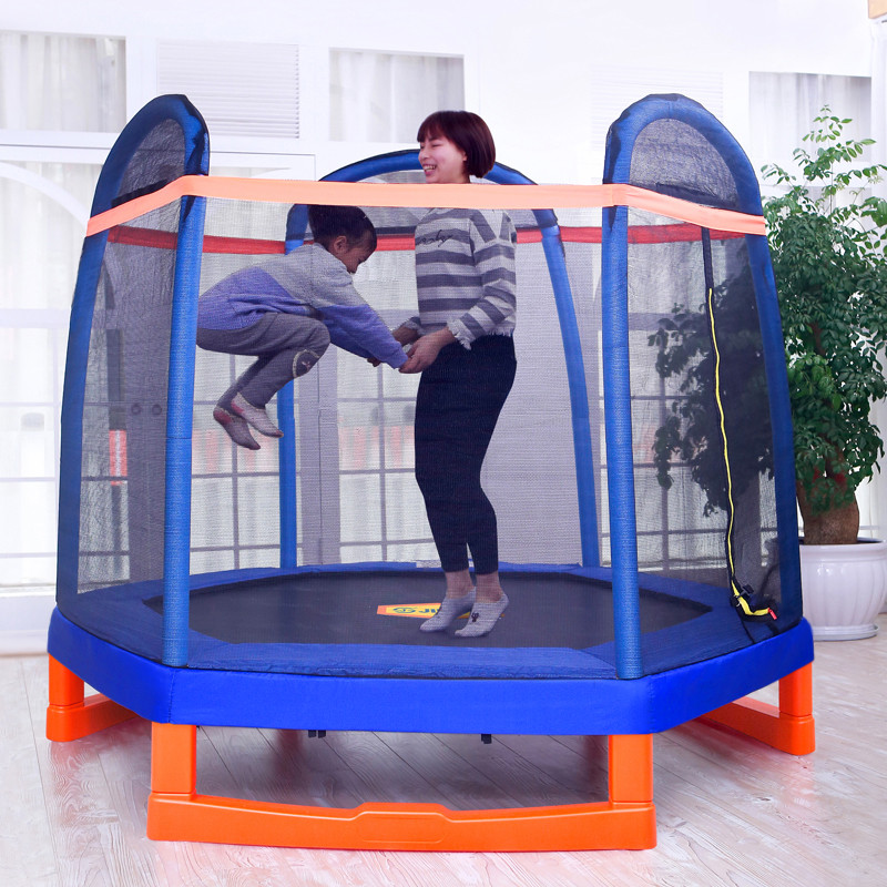 Indoor Trampoline For Kids
 [USD 303 25] Jumping bed children s home indoor trampoline