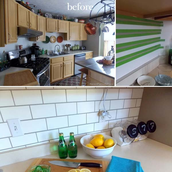 Inexpensive Kitchen Backsplash Ideas
 24 Cheap DIY Kitchen Backsplash Ideas and Tutorials You