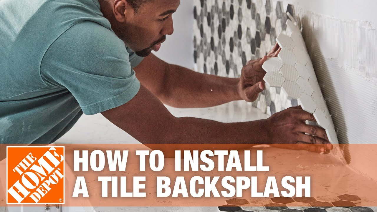 Install Kitchen Backsplash
 How to Install a Kitchen Tile Backsplash Kitchen