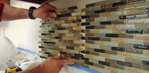 Install Kitchen Backsplash
 How to Install a Mosaic Tile Backsplash
