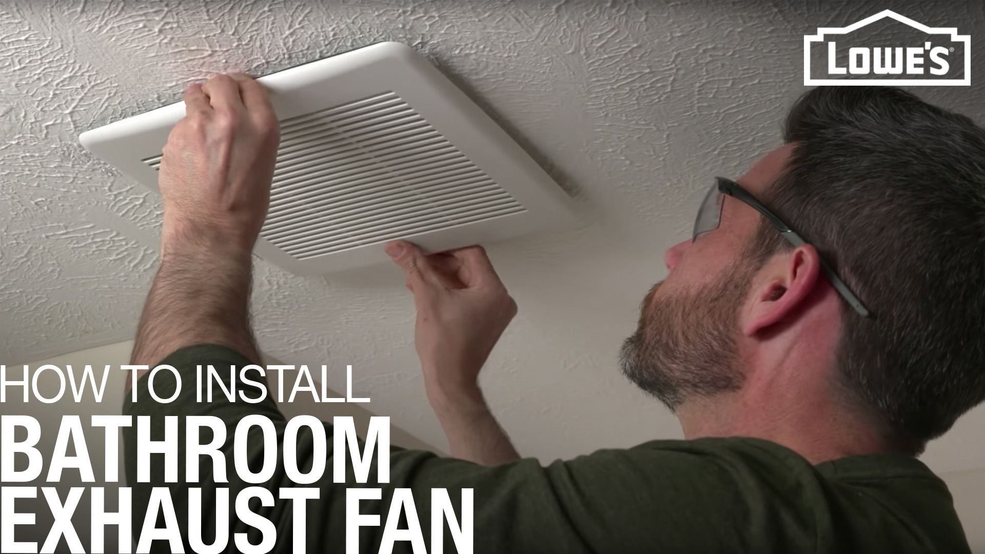 Installing A Bathroom Exhaust Fan Awesome Install A Bathroom Exhaust Fan