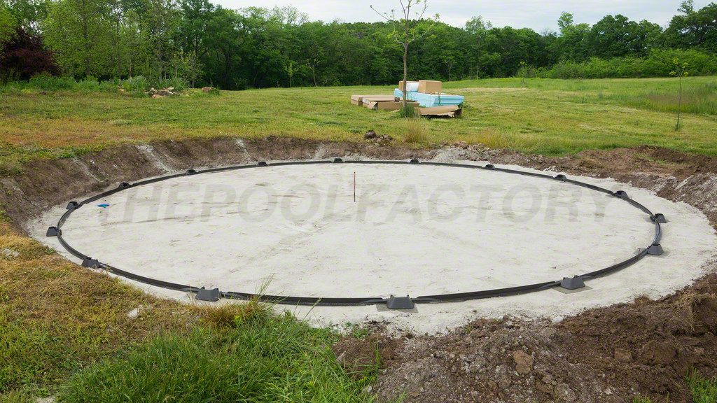 Installing Above Ground Pool
 Ground Pool Installation s The Pool Factory