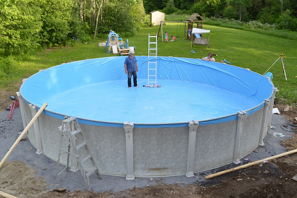 Installing Above Ground Pool Awesome top Tips to Install An Above Ground Pool • the Vanderveen