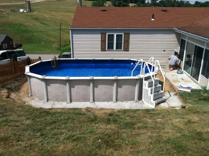 Installing Above Ground Pool
 Ground Pool Installation Cost and How to Install