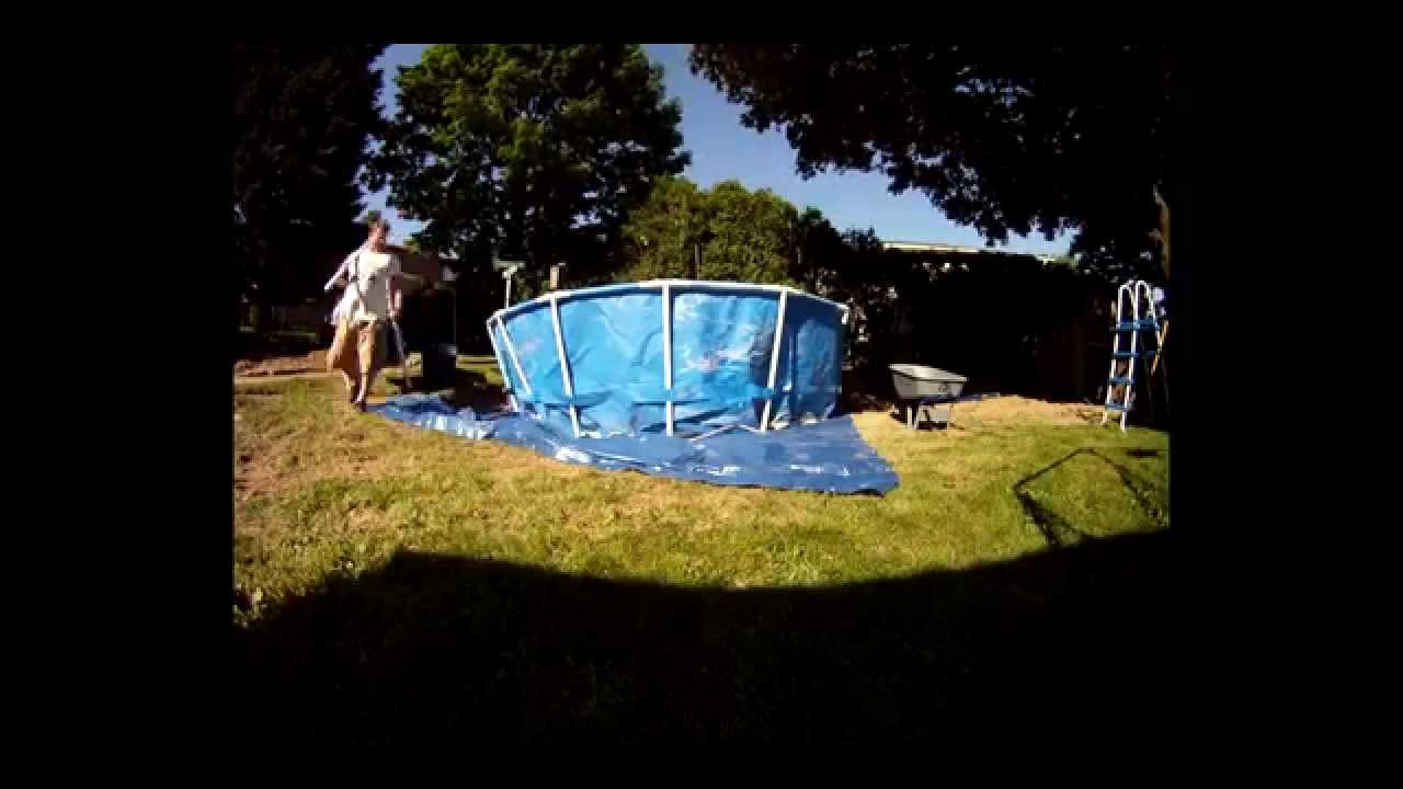 Installing Above Ground Pool
 HOW TO INSTALL A INTEX ABOVE GROUND POOL