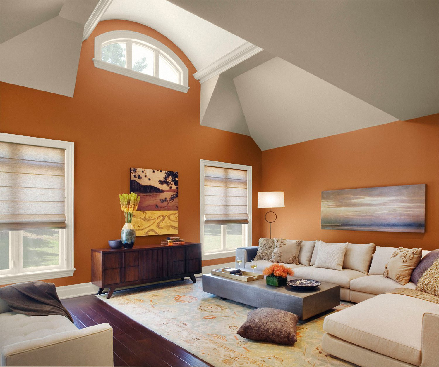 Interior Paint Ideas Living Room
 Best Interior Paint for Appealing Colorful Home Interior
