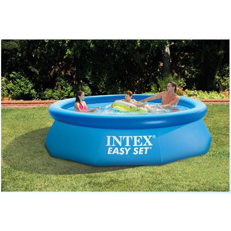 Intex Pool Accessories Above Ground
 240cm 76cm INTEX blue AGP above ground swimming pool