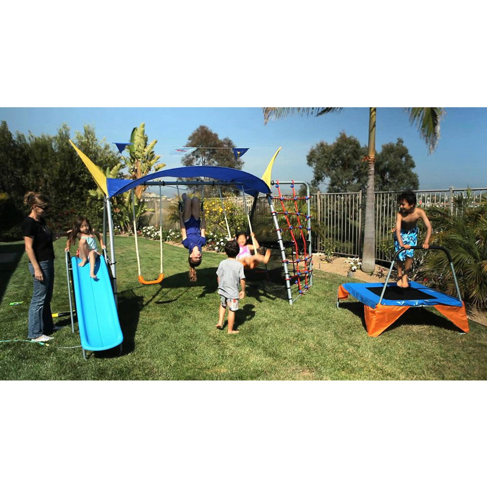 Iron Kids Swing Sets
 IronKids Premier 550 Fitness Playground Swing Sets at