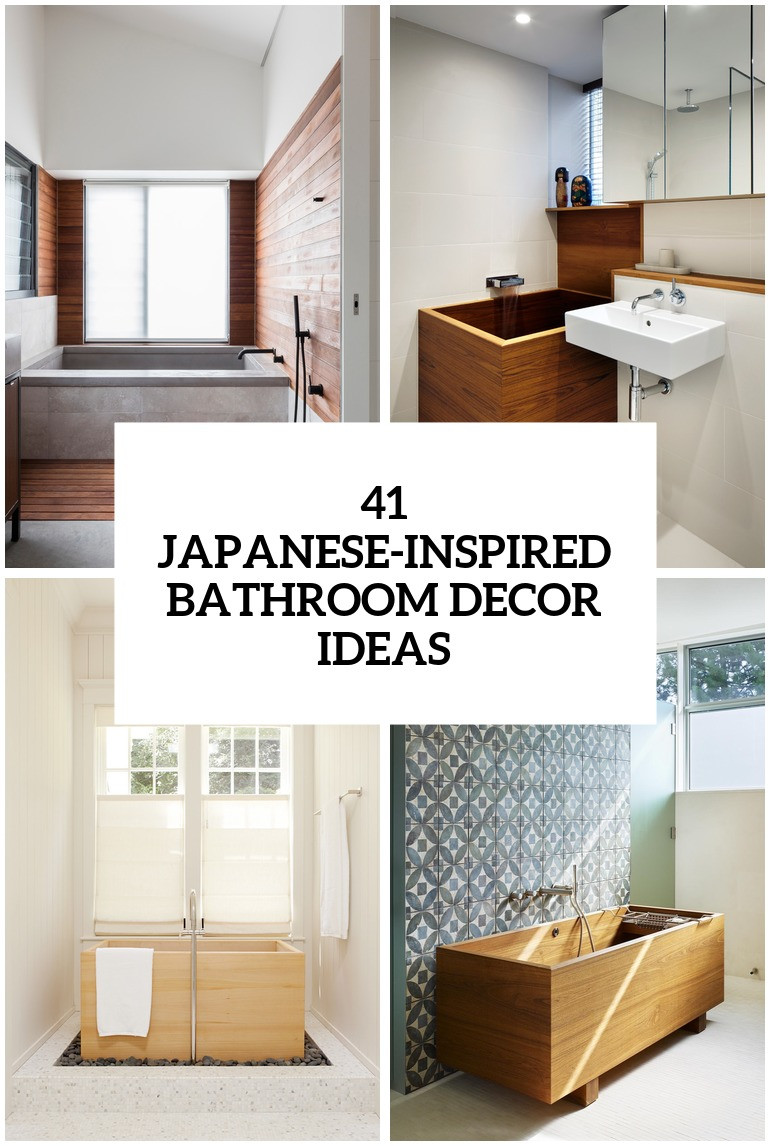 Japanese Bathroom Design
 30 Peaceful Japanese Inspired Bathroom Décor Ideas DigsDigs