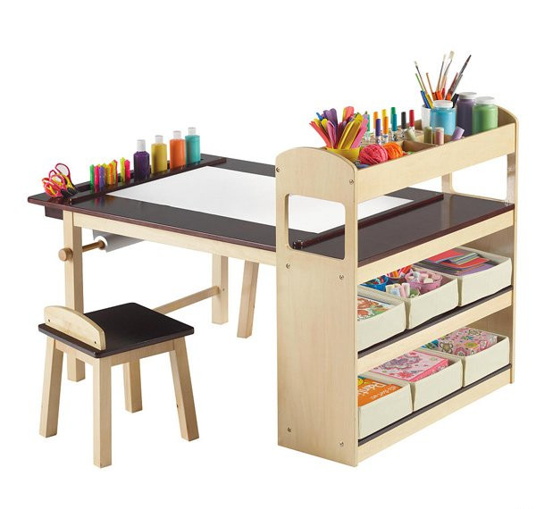 Kids Art Desk With Storage
 15 Kids Art Tables and Desks for Little Picassos