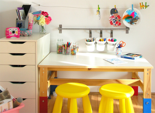 Kids Art Desk With Storage
 Desk Ideas for Kids Rooms