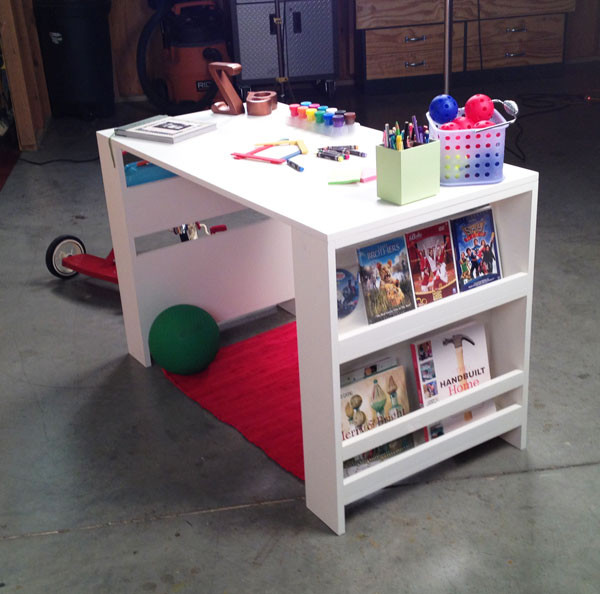 Kids Art Desk With Storage
 10 DIY Kids’ Desks For Art Craft And Studying Shelterness