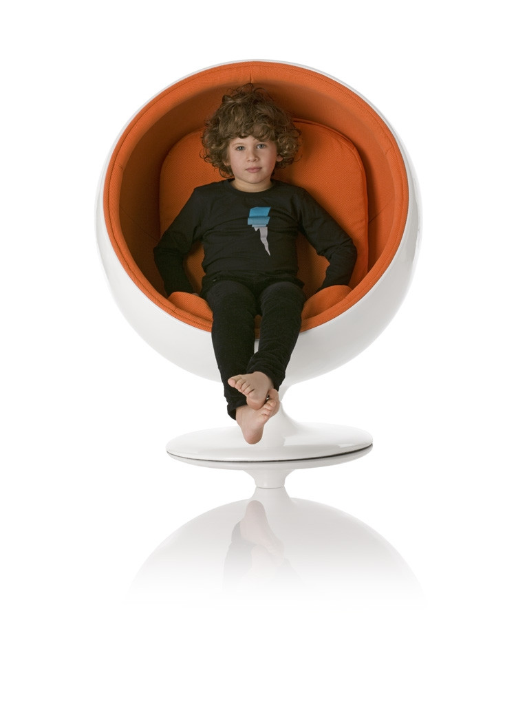 Kids Ball Chair
 Iconic Chairs for Modern Interiors Replicated in Child