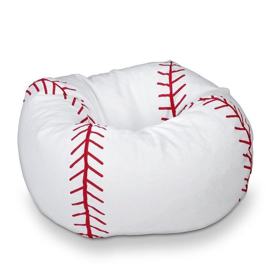 Kids Baseball Chair
 Ace Bayou Baseball Bean Bag Chair for Kids in Classic