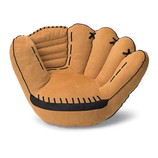 Kids Baseball Chair
 Baseball Glove Chair