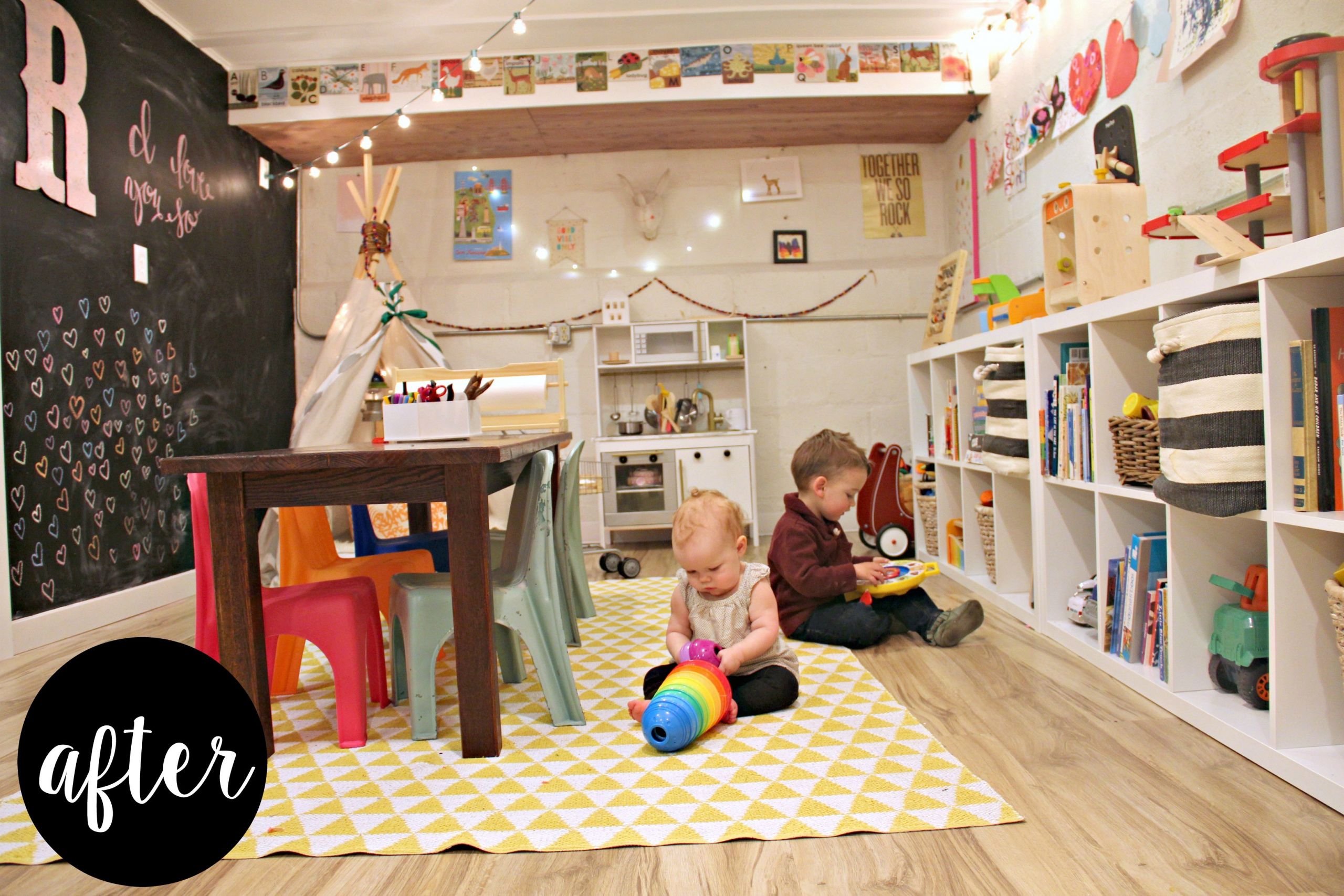 Kids Basement Playrooms
 A Whimsical Basement Playroom Project Nursery