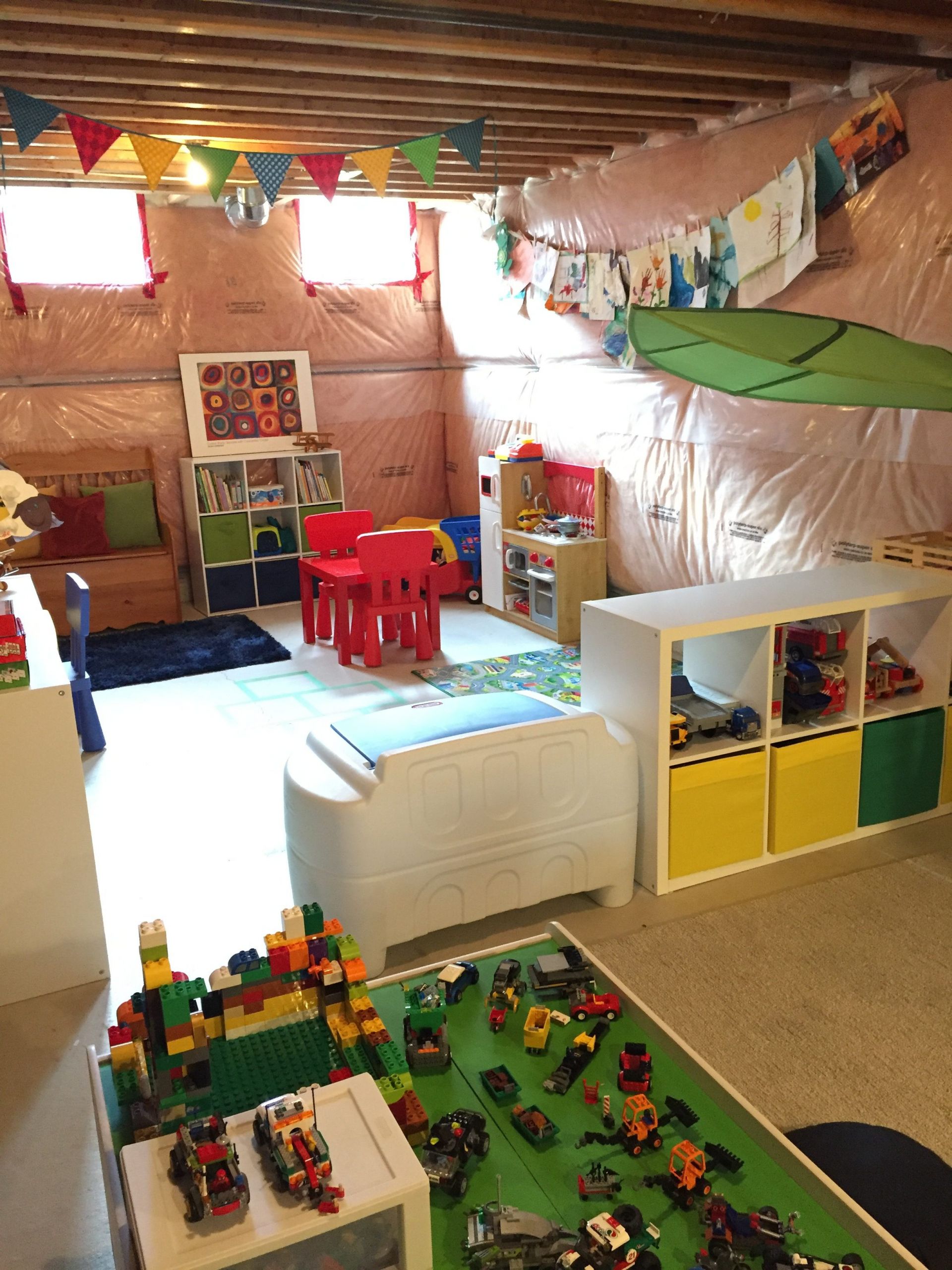 Kids Basement Playrooms
 How to Transform Your Unfinished Basement Into a Playroom