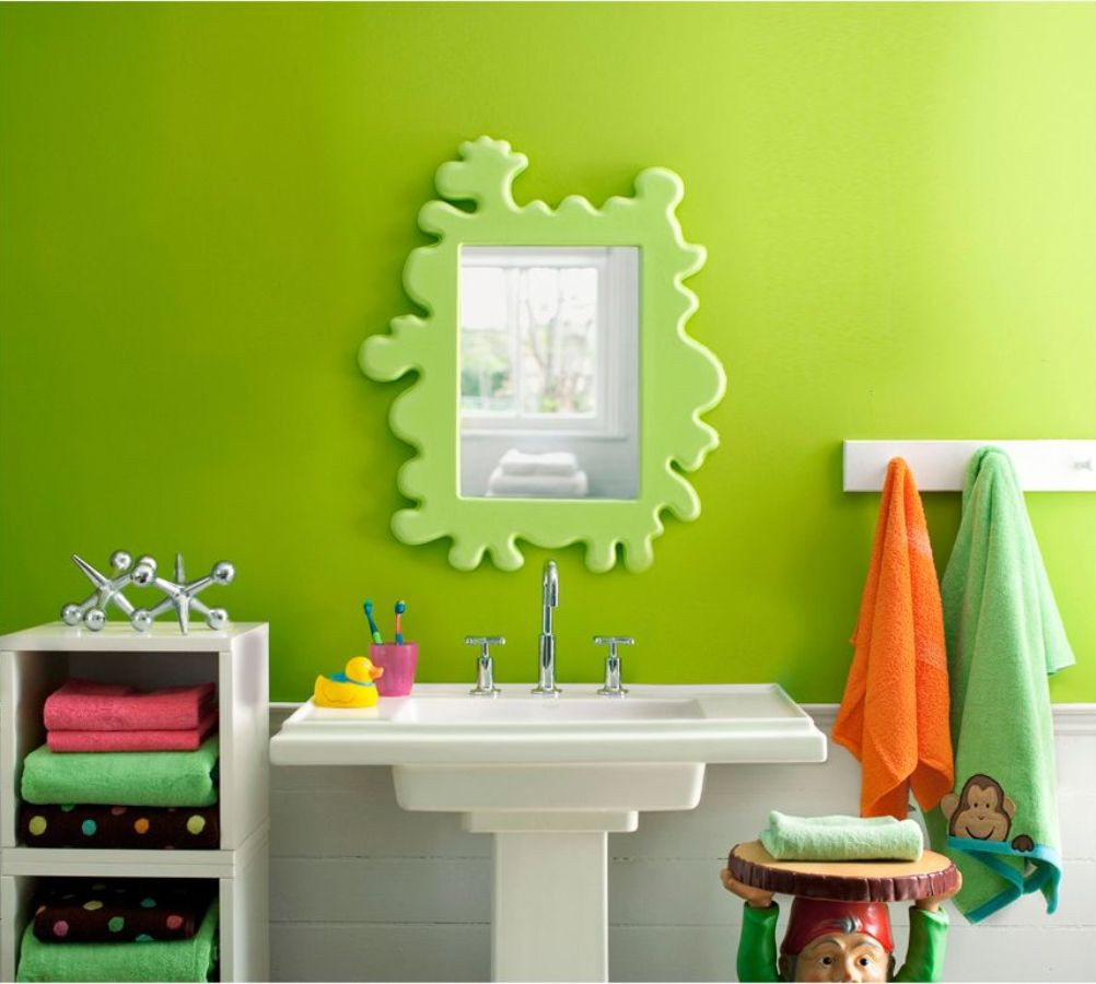 Kids Bathroom Mirror
 Unique Kids Bathroom Decor Ideas Amaza Design