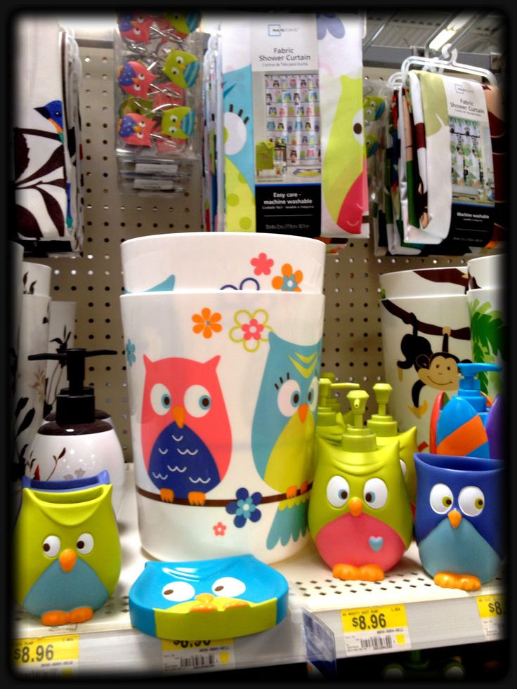 Kids Bathroom Sets Walmart
 Walmart owl set for the bathroom Owls