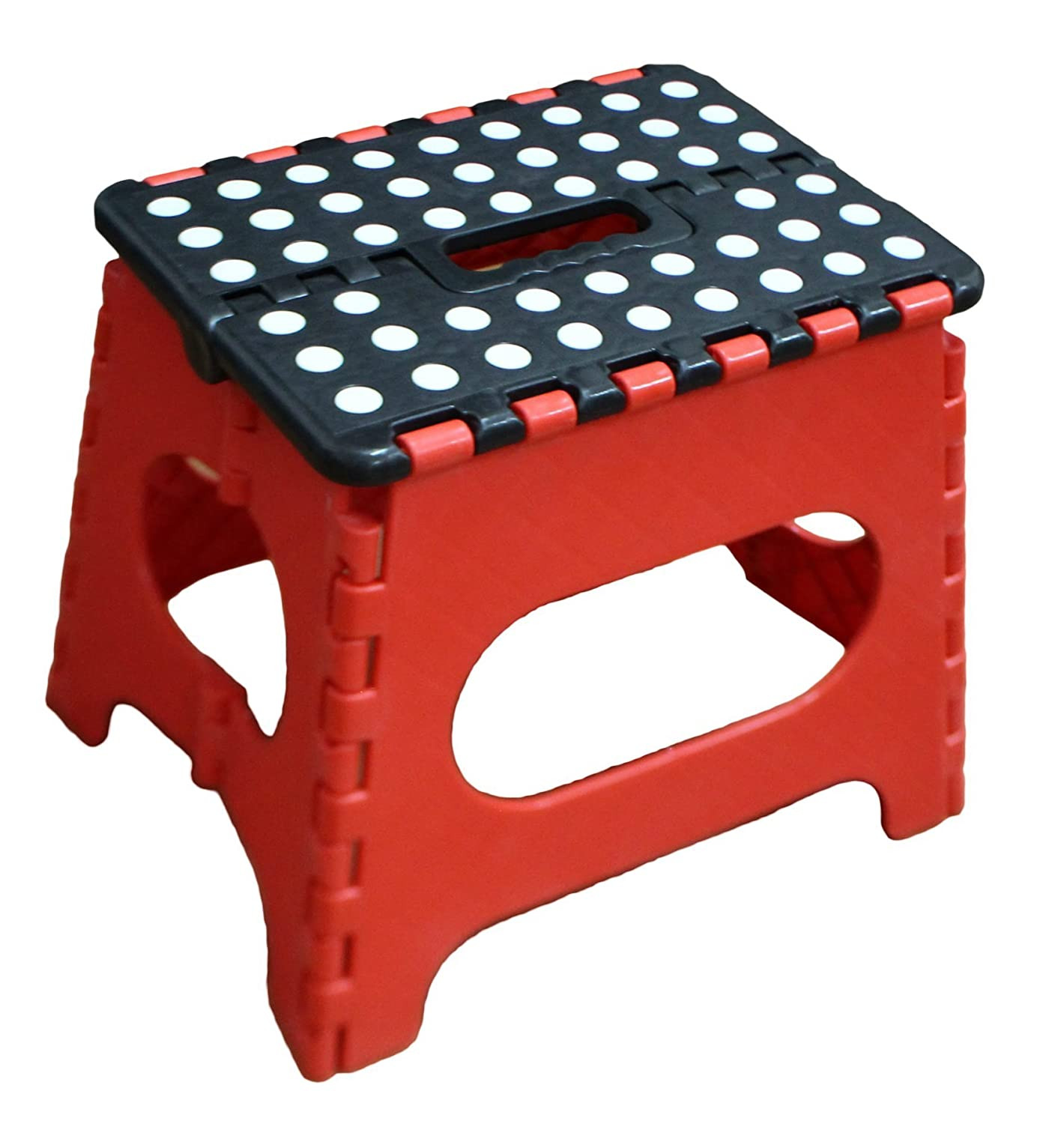 Kids Bathroom Step Stools
 Step Stool Folding Red Strong Kids Adults Foldable