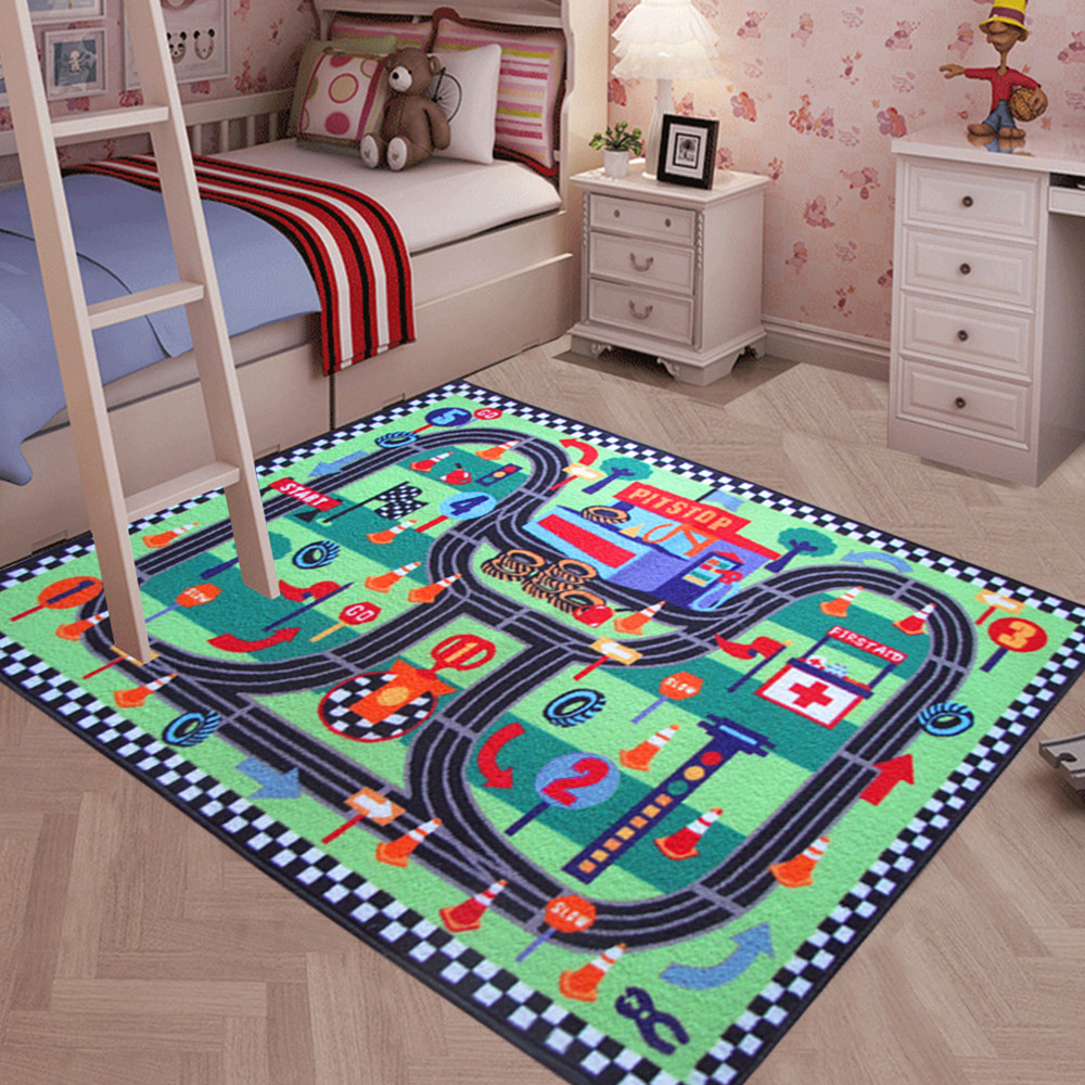 Kids Bedroom Carpet
 Floor Area Rug Baby Kids Child Play Mat Anti slip Bedroom