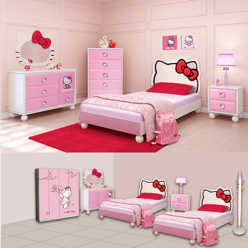 Kids Bedroom Furnitue
 China 2017 Cheap Kids Bedroom Sets Children Furniture