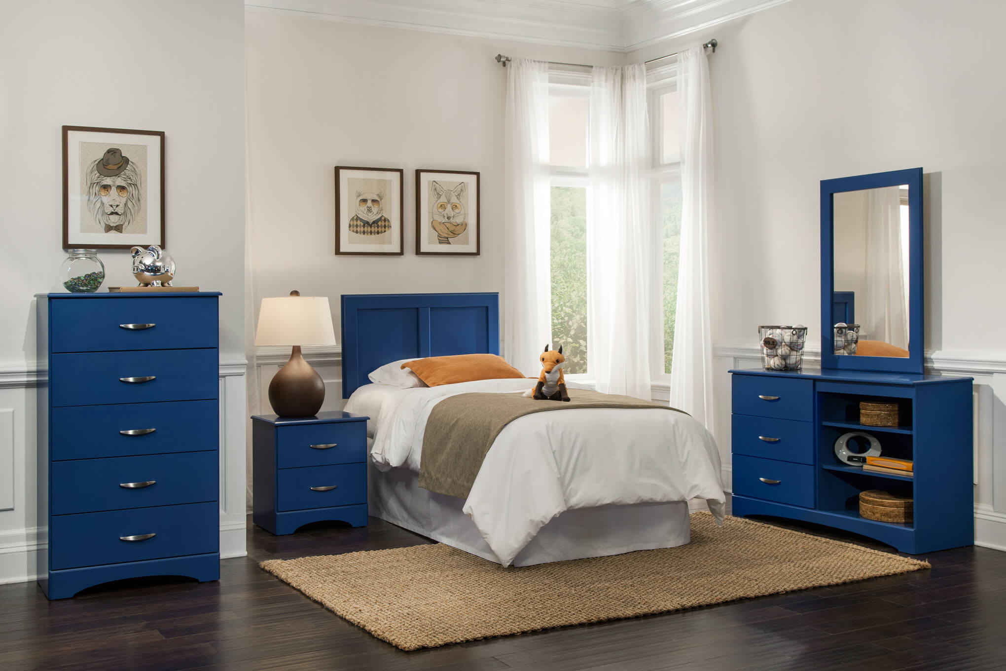 Kids Bedroom Furnitue
 Kith Royal Blue Bedroom Set